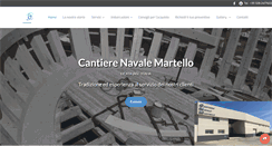 Desktop Screenshot of cantieremartello.com